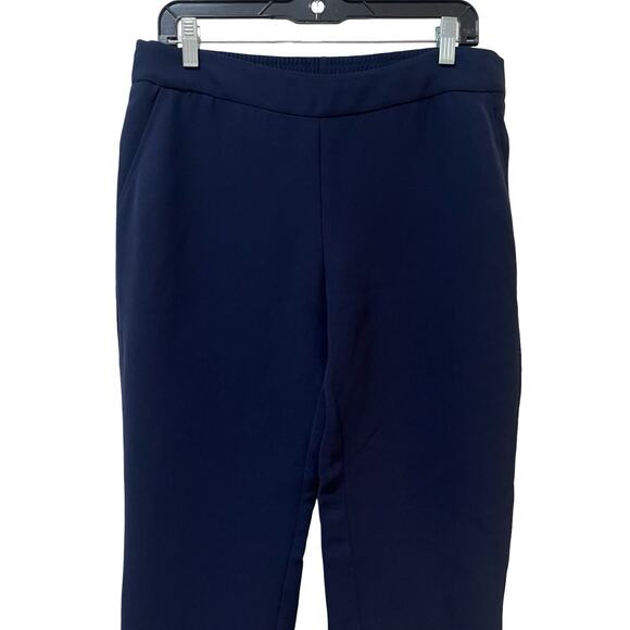Cabi Womens High Rise Pull On Trouser Pants Size 8 Navy Office Career Mature - Picture 3 of 8